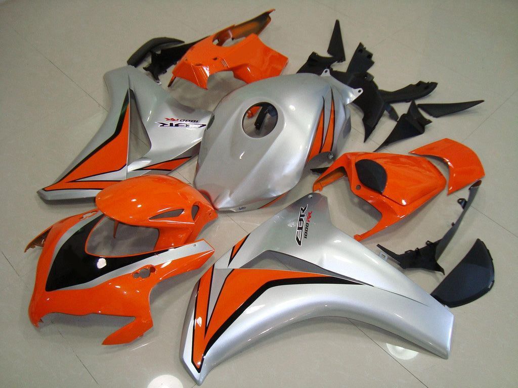 Fairings For Honda CBR 1000 RR, 2008-2011 - Orange & Silver