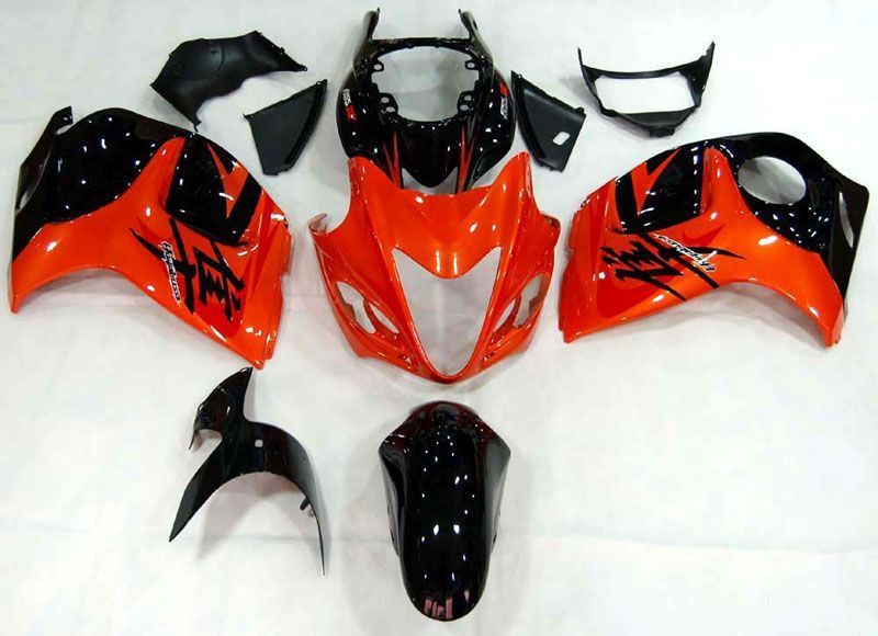 Fairings For Suzuki GSX 1300R Hayabusa Orange Metallic & Black Hayabusa (2008-2020)