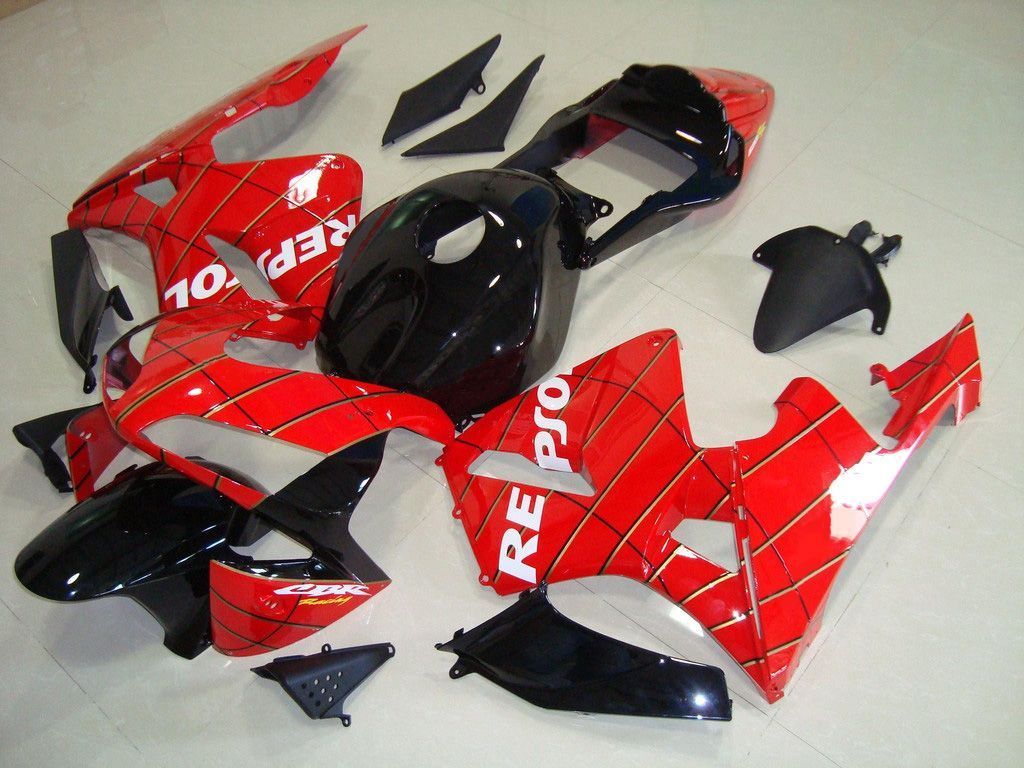 Fairings For Honda CBR 600 RR, 2003-2004 - Black Spider Man