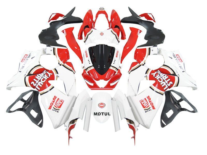 Fairings For Suzuki GSXR 1000 White & Red (2009-2016)