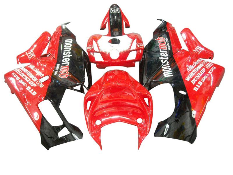 Fairings For Ducati 999 Red & Black Mob (2003-2004)