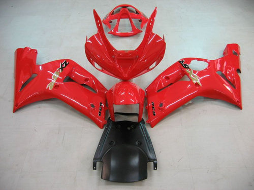 Fairings For Kawasaki ZX6R 636 Red Ninja  (2003-2004)