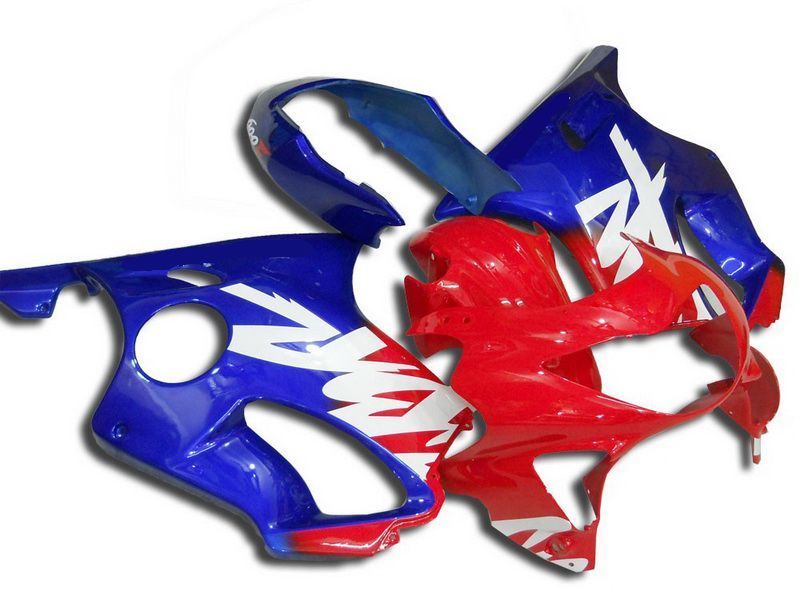 Fairings For Honda - CBR600 F4 1999-2000 Red/ Blue