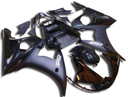 Fairings For Yamaha - YZF-600 R6 2005 Matt/Gloss Black