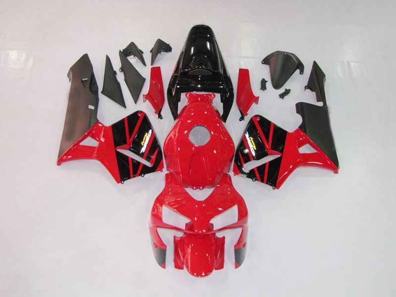 Fairings For Honda CBR600RR F5(2003-2004) Red Black
