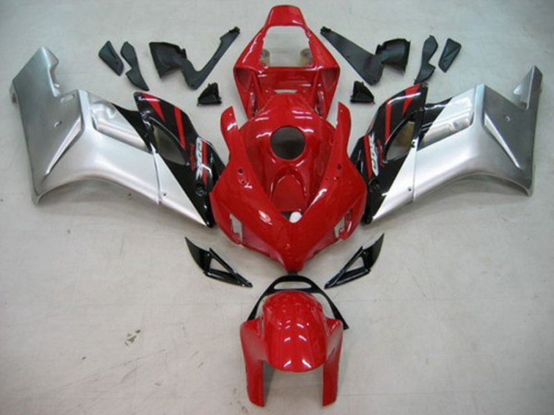 Fairings For Honda - CBR1000RR 04-05 Black Silver Red