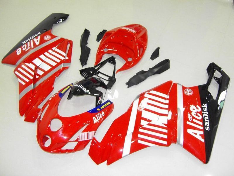 Fairings For Ducati - 999/749 03-04 Red Black