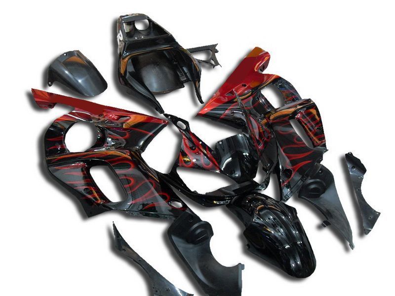 Fairings For Yamaha - YZF600 R6 98-02 Red Flame