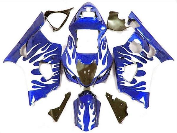Fairings For Suzuki - GSXR1000 K3 03-04 BlueFlame