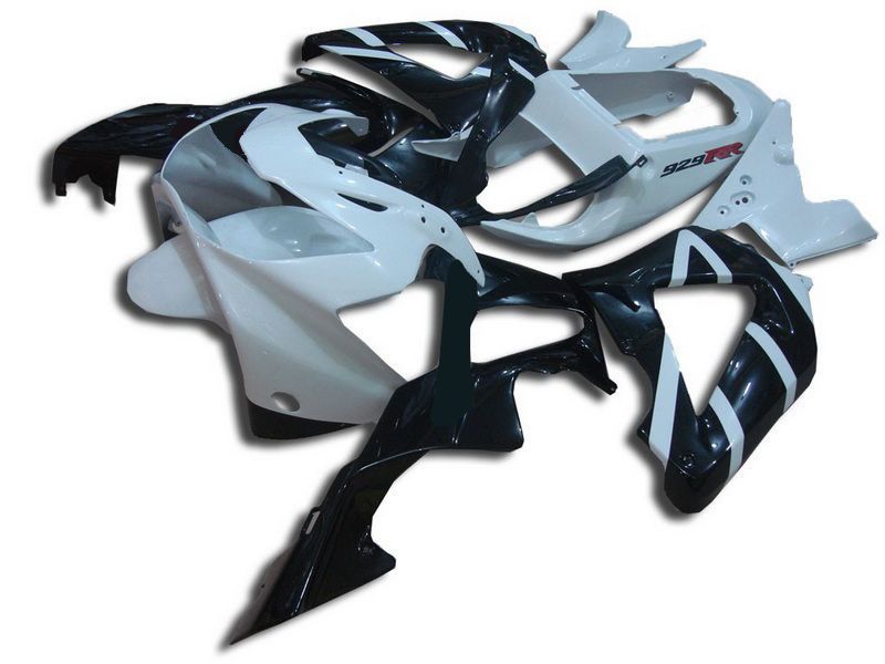 Fairings For Honda - CBR900RR 929 2000-2001 Black/ White