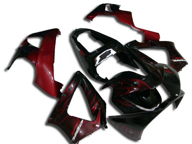 Fairings For Honda - CBR900RR 929 2000-2001 Red Flame
