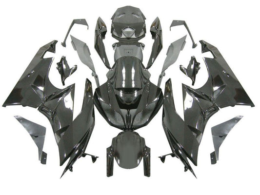 2009-2012 Fairings For Kawasaki ZX6R ZX636 All Black Ninja