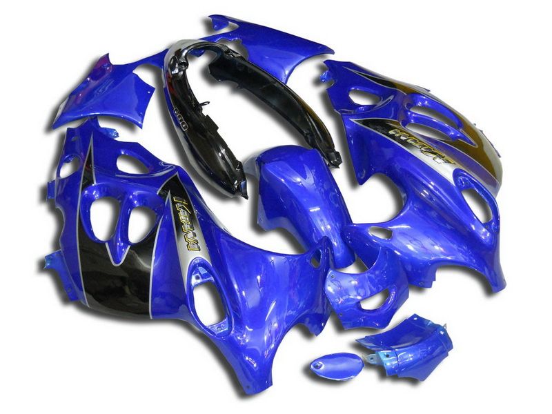 Fairings For Suzuki - GSXR600-750 K1 2001-2003 Blue Black