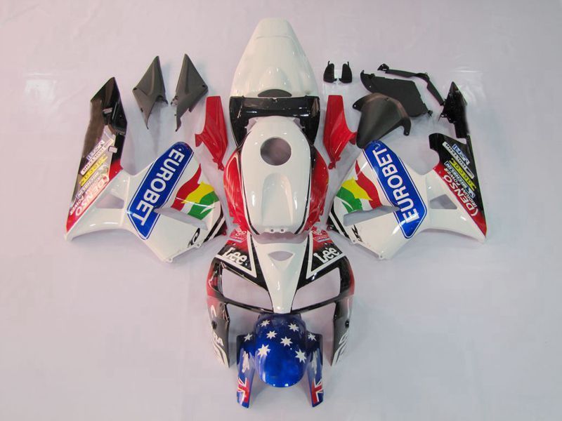 Fairings For Honda CBR600RR F5(2005-2006) Black White Red