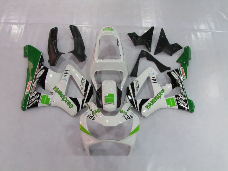 Fairings For Honda CBR900RR 929 (2000-2001) White Green