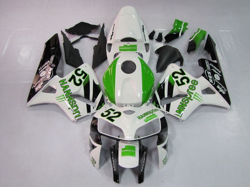 Fairings For Honda CBR600RR F5(2005-2006) Green White Black
