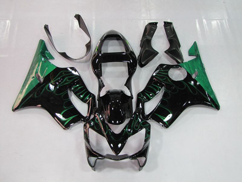 Fairings For Honda CBR600 F4i(2001-2003) Green Flame