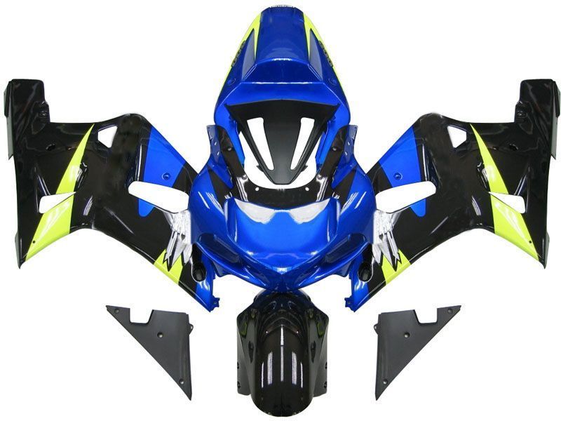 Fairings For Suzuki GSXR 600 Blue & Black GSXR (2001-2003)