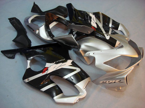 Fairings For Honda CBR600 F4i(2001-2003) Silve Black