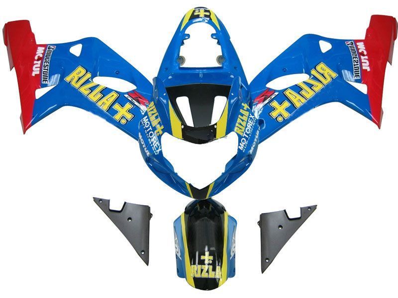 Fairings For Suzuki GSXR 750 Blue Red GSXR (2001-2003)
