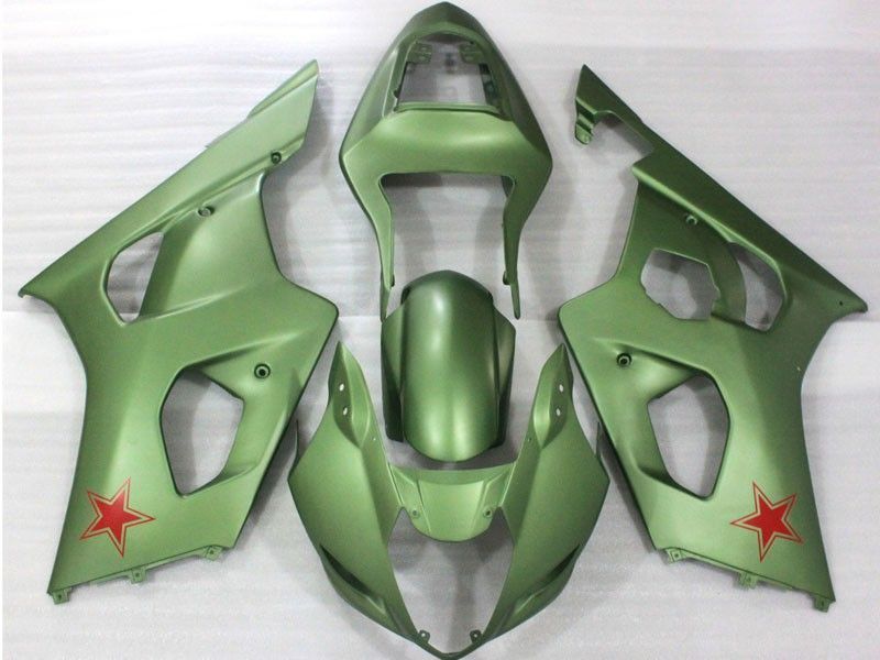 Fairings For Suzuki - GSXR1000 K3 03-04 Matt Green