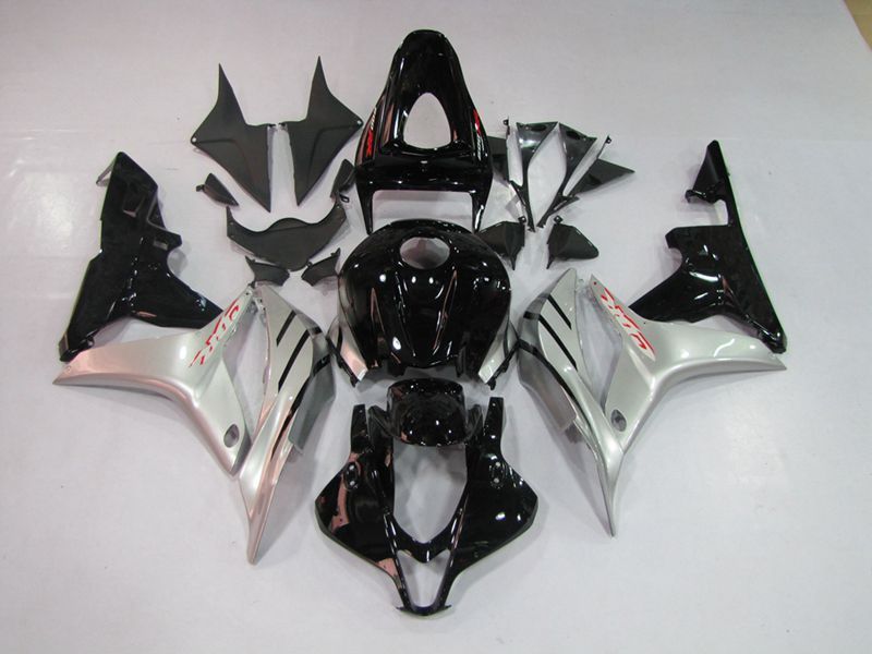 Fairings For Honda CBR600RR F5(2007-2008) Black Silver
