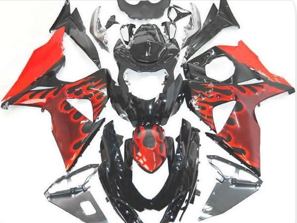 Fairings For Suzuki - GSXR1000 K9 09-16 RedFlame