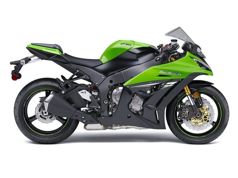 Fairings For Plastics Kawasaki ZX10R Ninja Green Black ZX10R (2011-2015)