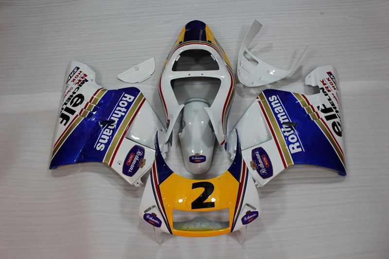 Fairings For Honda NSR250 MC28 P4 (1994-1996) White Blue Yellow