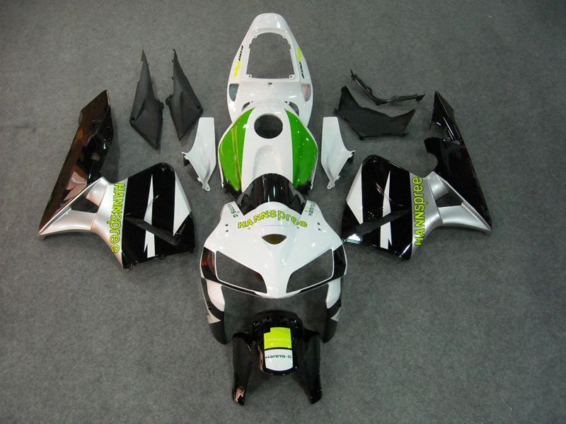 Fairings For Honda CBR600RR F5(2005-2006) White Black Green