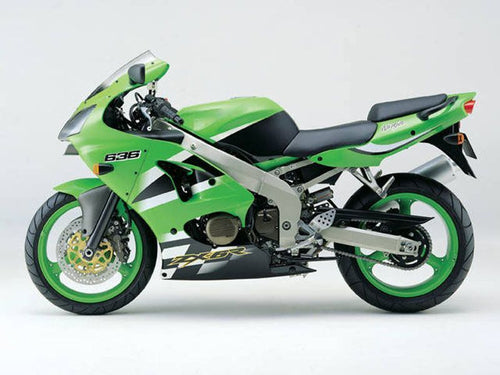 Fairings For Plastics Kawasaki ZX6R 636 Green ZX6R  (2000-2002)