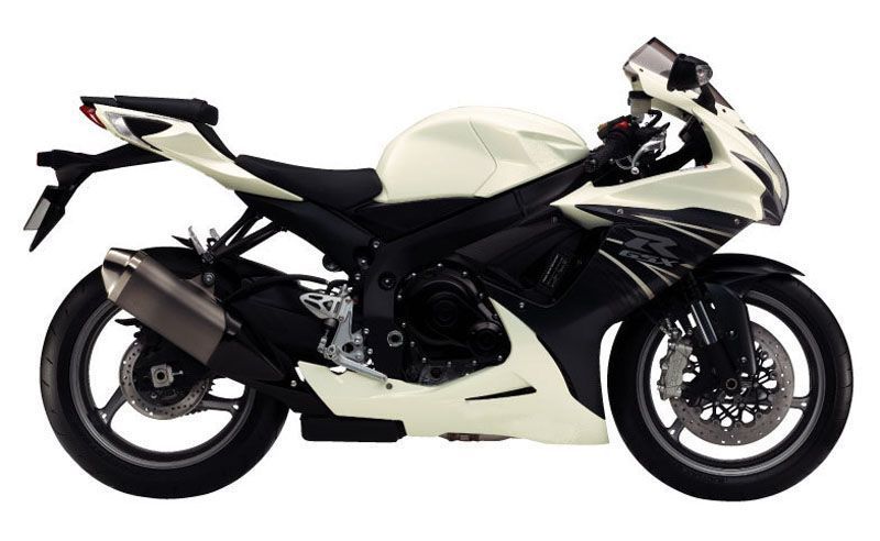 Fairings For Plastics Suzuki GSXR600 GSXR750 K11 White Black GSXR (2011-2021)