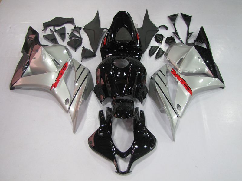 Fairings For Honda CBR600RR F5(2009-2012) Black Silver