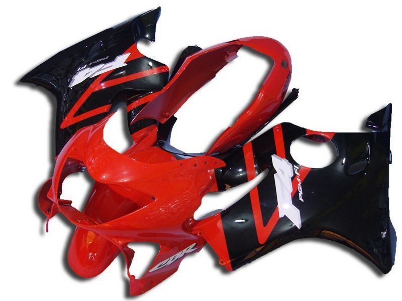 Fairings For Honda - CBR600 F4 1999-2000 Black Red