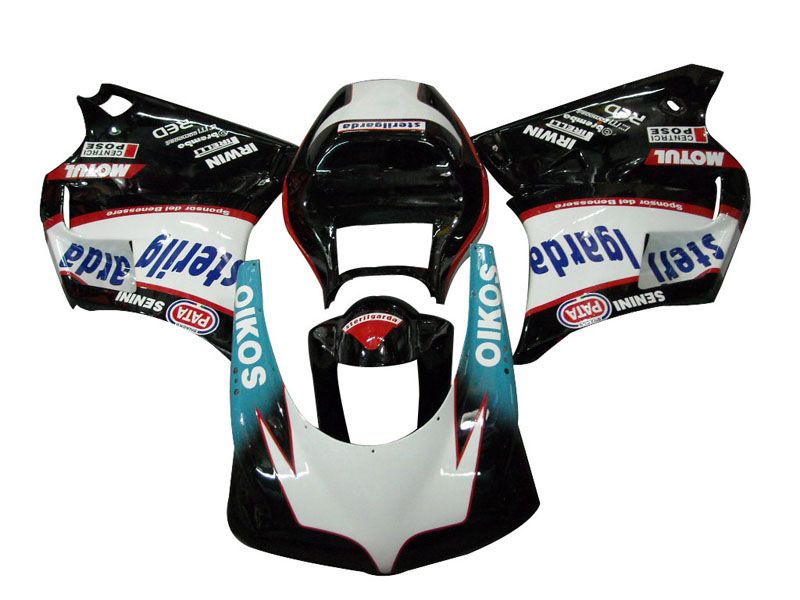 Fairings For Ducati 996 Black White Sterilgarda (1994-2002)