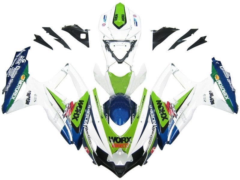 Fairings For Suzuki GSXR 600 750 Multi Color Worx 2008 2009 2010 Summitfairings