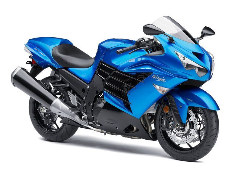 Fairings For Plastics Kawasaki ZX14R Ninja Blue (2012-2021)