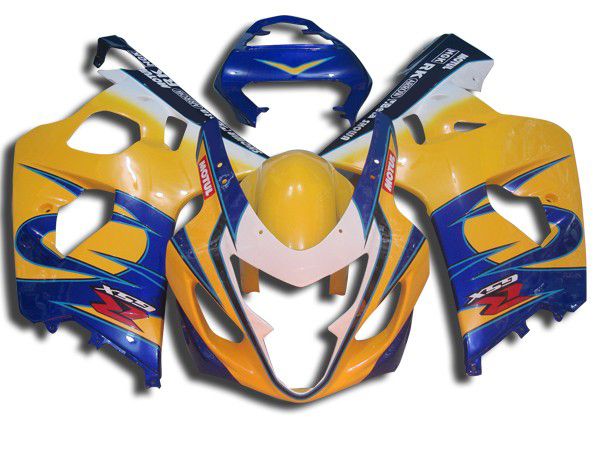 Fairings For Suzuki - GSXR600-750 K4 04-05 Faded Yellow