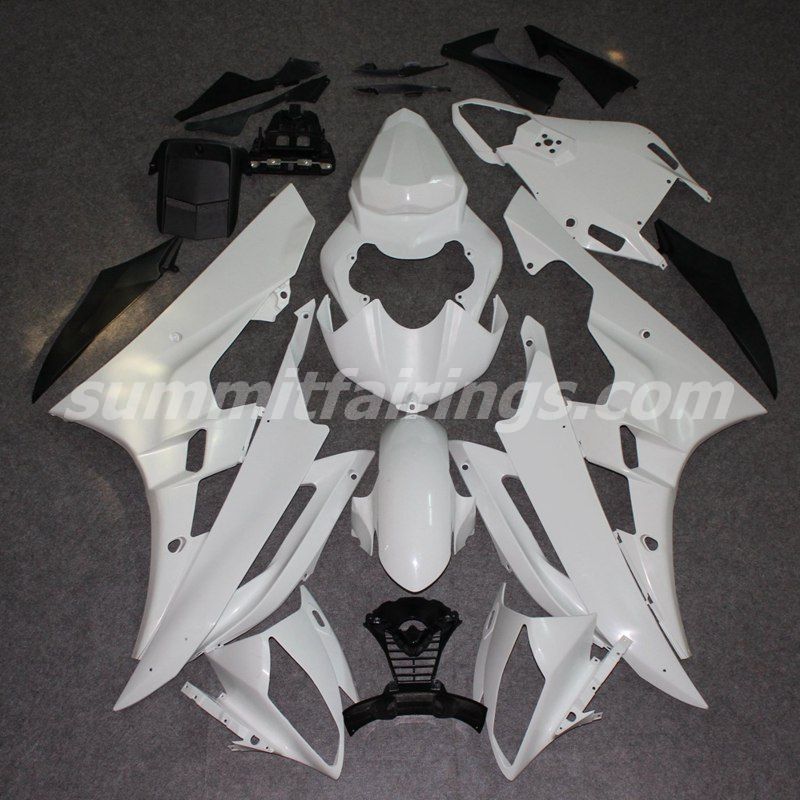 Unpainted Fairings For Yamaha R6 06 - 07 Aftermarket ABS
