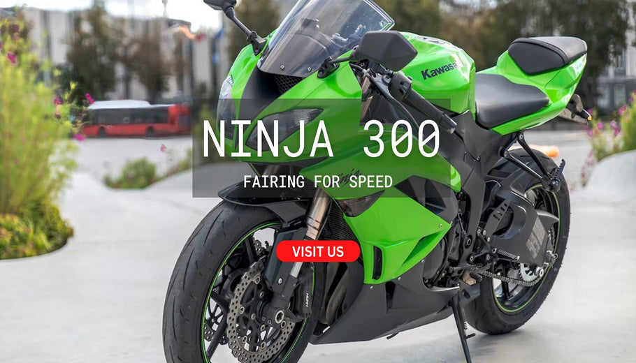 Ninja 300 Fairings: Fairing for speed