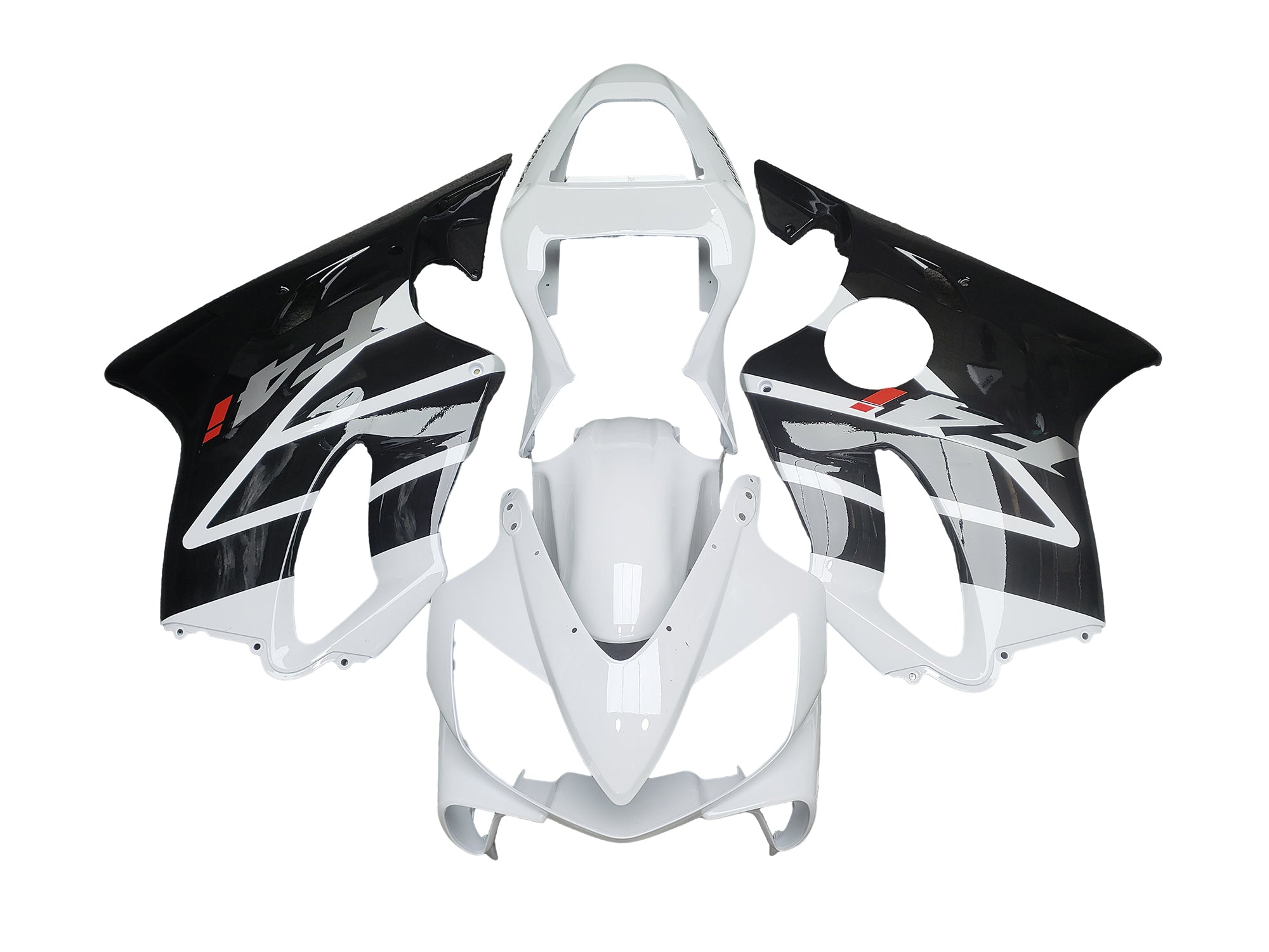 Fairings For Honda - CBR600F4i 01-03 White – Summitfairings