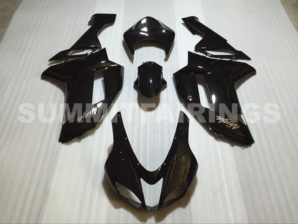 Fairings For Kawasaki ZX6R ZX636 Black Ninja (2007-2008)
