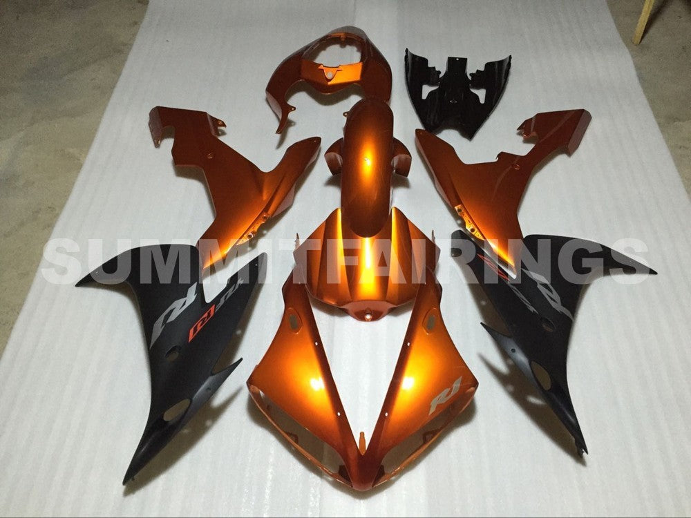 Fairings For Yamaha - YZF1000 R1 04-06 Orange Black