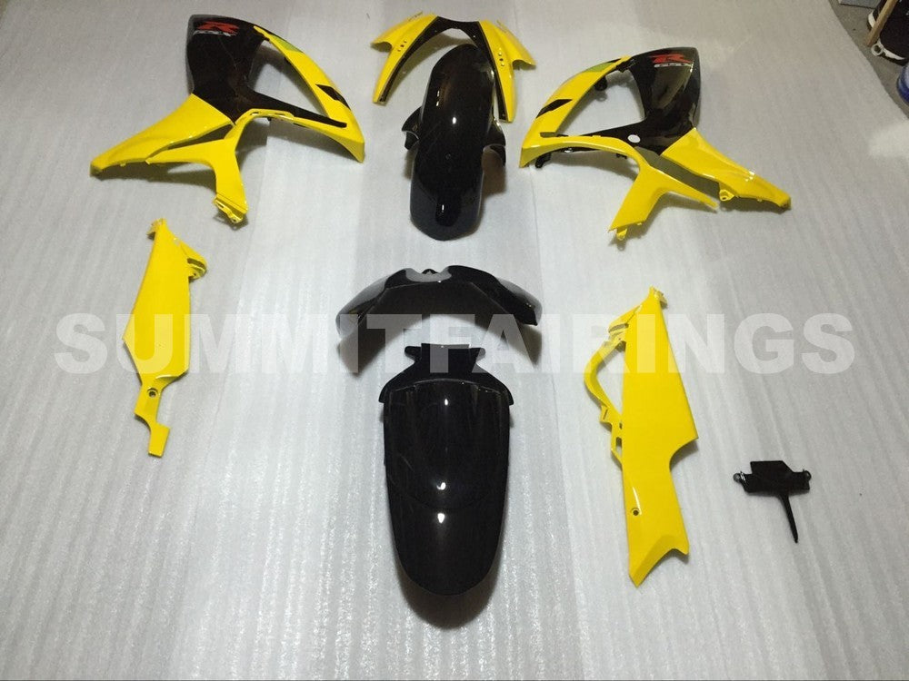 Fairings For Suzuki - GSXR600-750 K6 06-07 Yellow