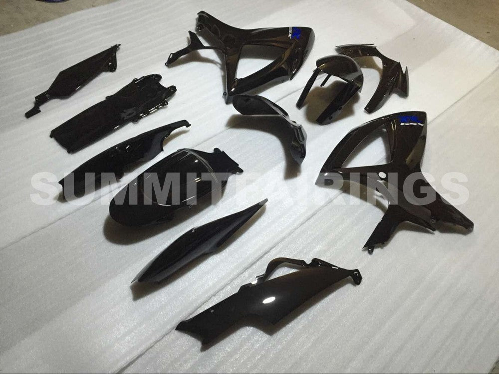 Fairings For Suzuki GSXR 600 750 All Black GSXR (2006-2007)