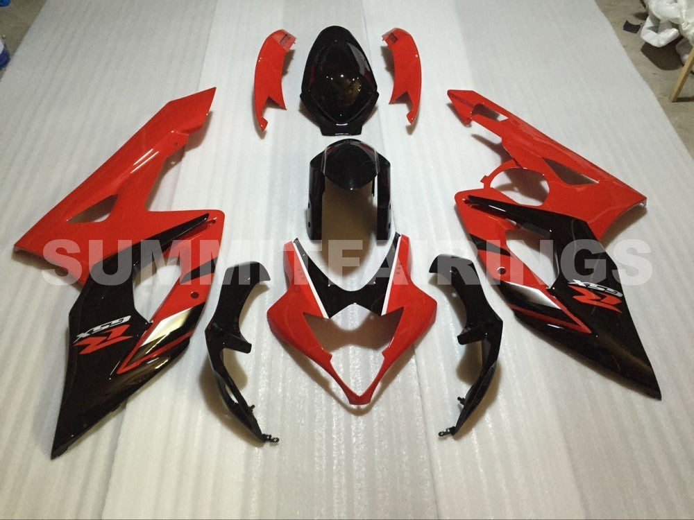 Fairings For Suzuki GSXR 1000 K5 (2005-2006) Red Black