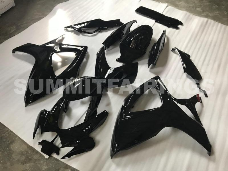 Fairings For Suzuki GSXR 600 750 All Black GSXR (2006-2007)