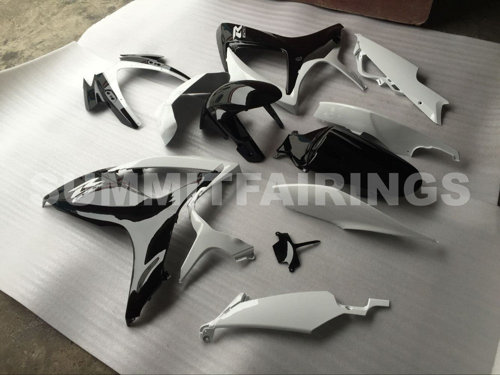Fairings For Suzuki GSXR 600 750 Black & White GSXR (2006-2007)