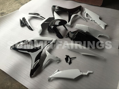 Fairings For Suzuki GSXR 600 750 Black & White GSXR (2006-2007)
