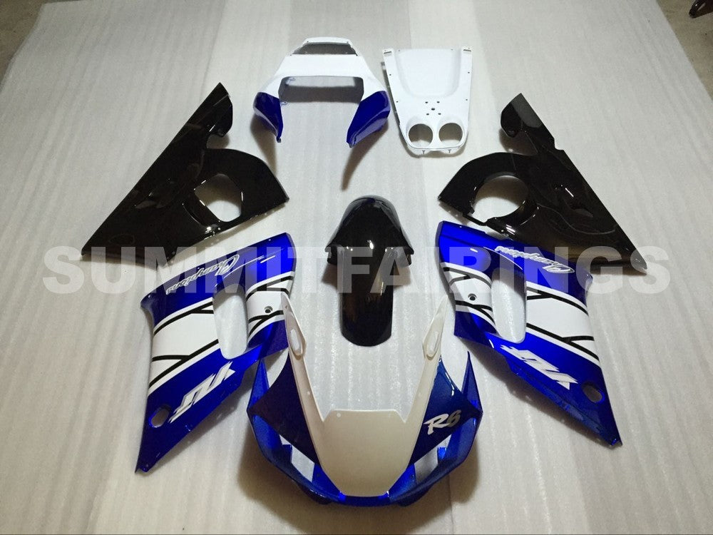 Fairings For Yamaha YZF-R6 Blue Black Champions R6 (1998-2002)